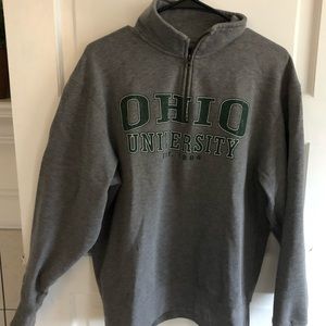 Ohio University College quarter zip up
